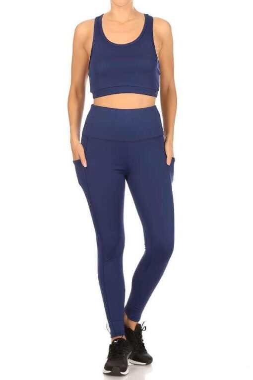 2-Piece Sports Bra and Tummy Control Athleisure Set – Image 3