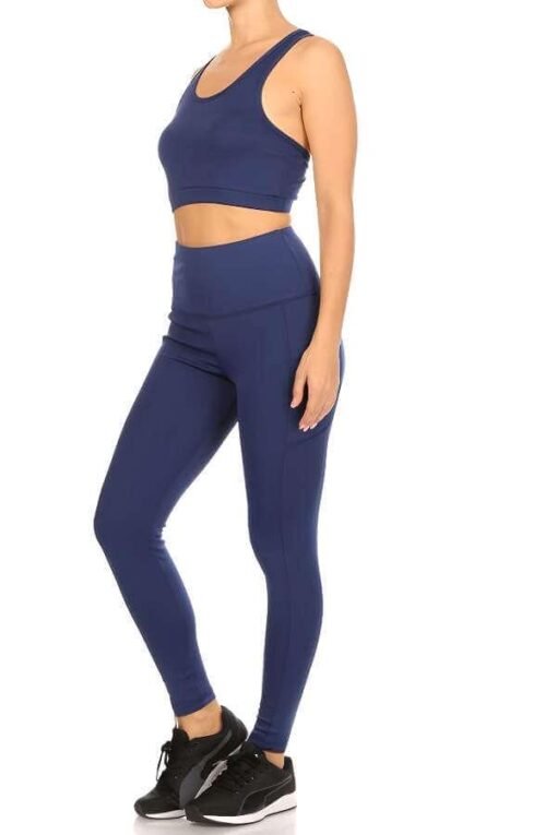 2-Piece Sports Bra and Tummy Control Athleisure Set – Image 4
