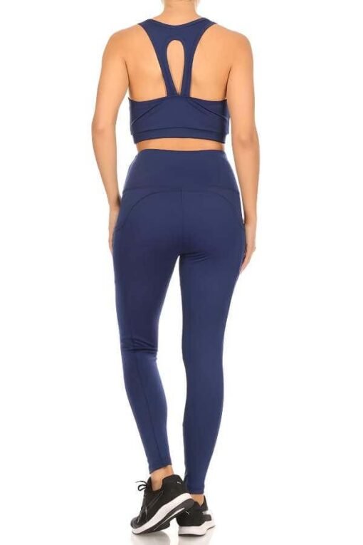 2-Piece Sports Bra and Tummy Control Athleisure Set – Image 6