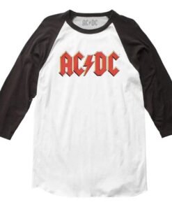 AC/DC USA/Canada-1980 Back in Black Tour Raglan Tee