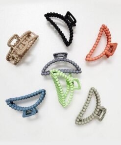 Acrylic Matte Bauble Hair Claw-Arch