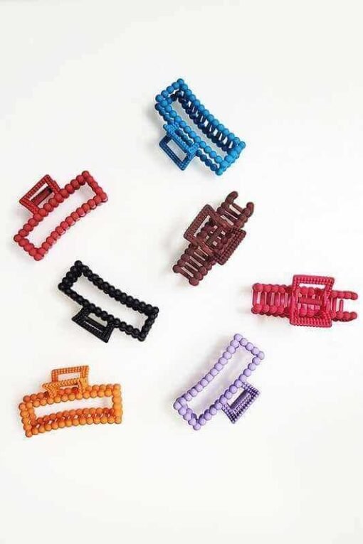 Acrylic Matte Bauble Hair Claw-Arch – Image 6