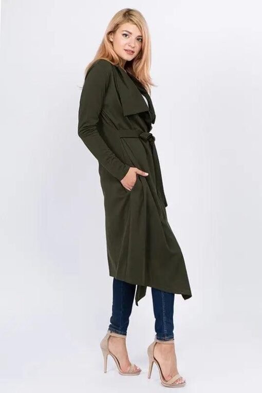 Midi Cardigan Women - Wrap Midi Cardigan – Image 5