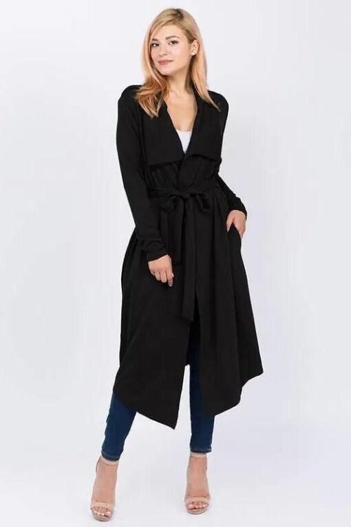 Midi Cardigan Women - Wrap Midi Cardigan – Image 6