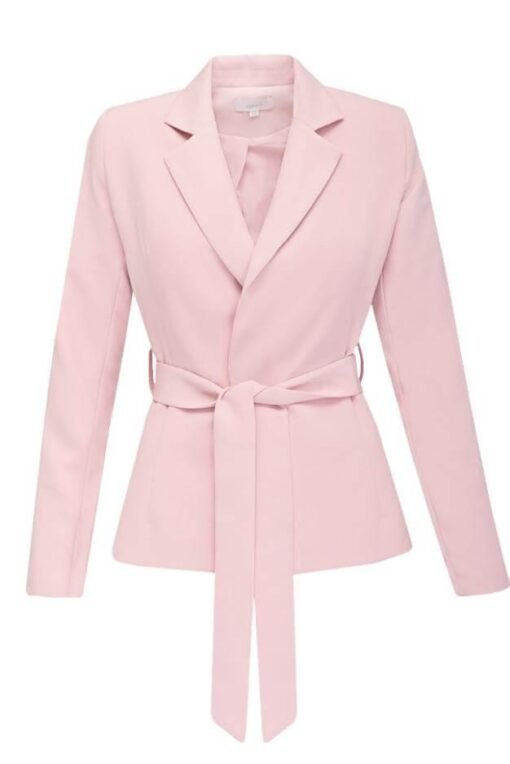Crepe Blazer Jacket - Lightweight Blazer Jacket Women