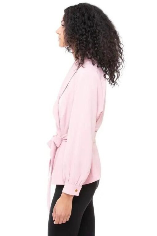 Crepe Blazer Jacket - Lightweight Blazer Jacket Women – Image 5
