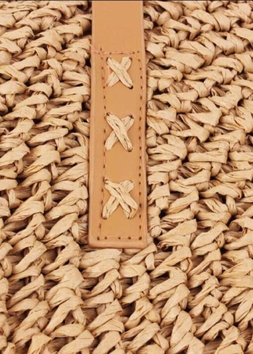 Bali Round Straw Handbag – Image 5