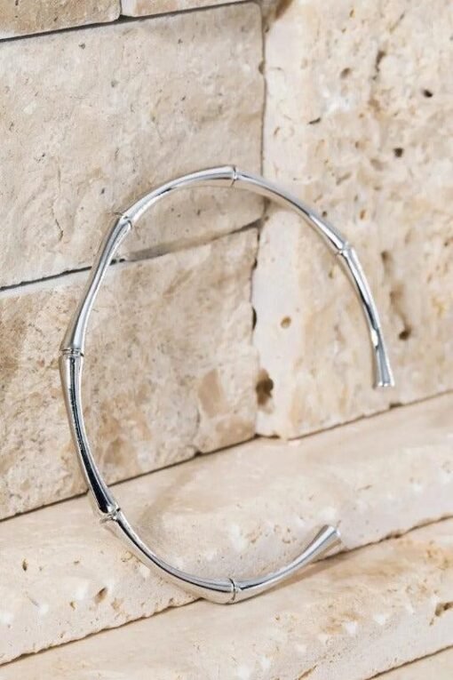 Bamboo Cuff Bracelet | Women's Cuff Bracelets – Image 4