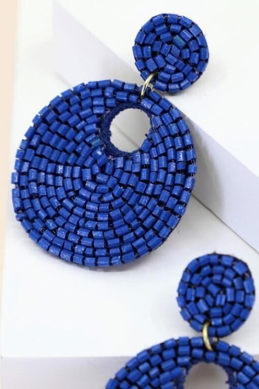 Beaded Dangle Earrings | Womens Fashion Earrings – Image 3