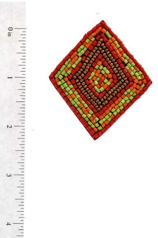 Beaded Geo Earrings – Image 4