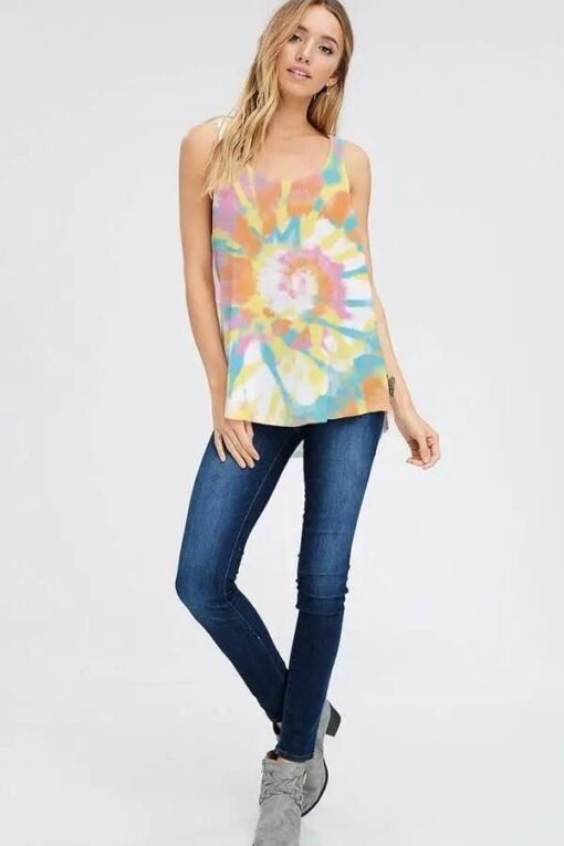 Blow your Mind Tie-Dye Tank by Phil Love – Image 3