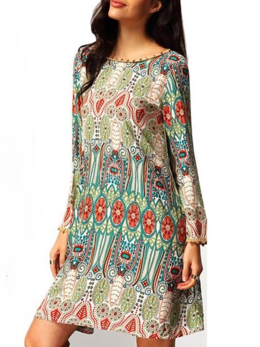 Boho Dress with Pom Details | Womens Summer Dresses – Image 5