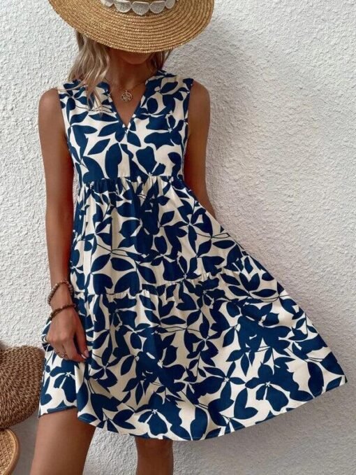 Boho Floral Tiered Dress | Mature Women's Summer Dresses – Image 5