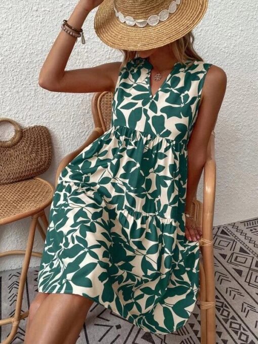 Boho Floral Tiered Dress | Mature Women's Summer Dresses – Image 6