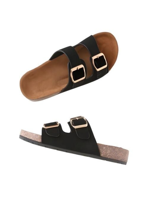 Buckled Slide Sandals – Image 4