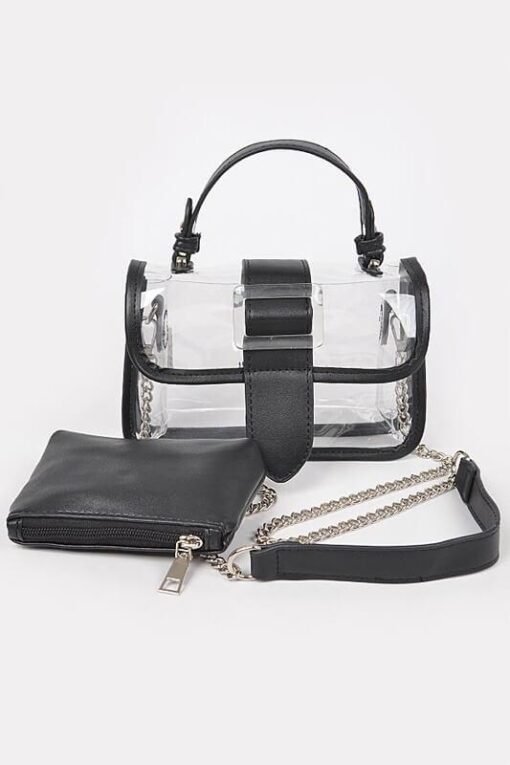 Clear Gameday Stadium Crossbody | Gameday Handbags