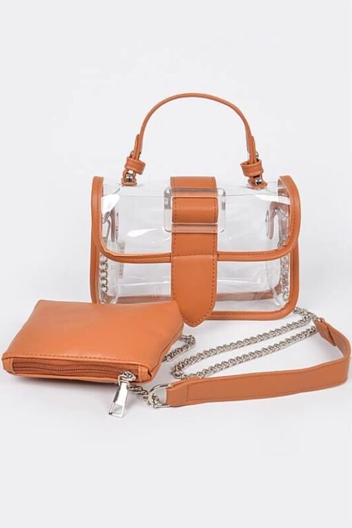 Clear Gameday Stadium Crossbody | Gameday Handbags – Image 4