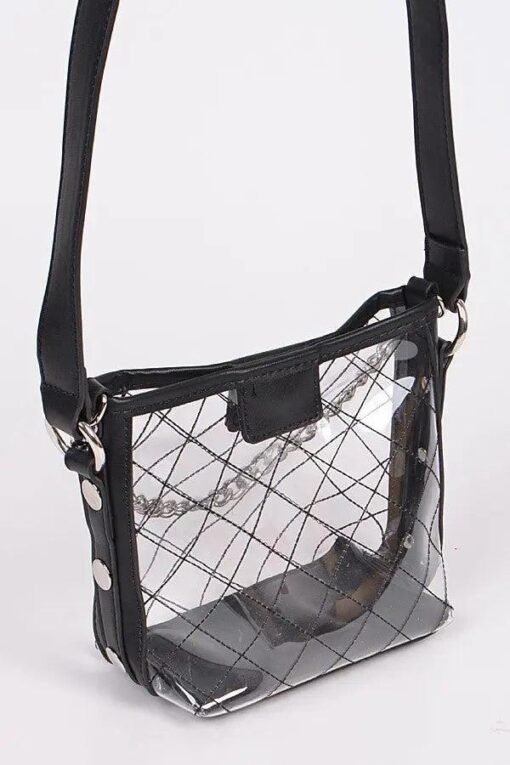 Clear Stadium Crossbody Bag – Image 4