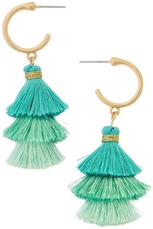 Color Me Pretty Pom Earrings Jewelry – Image 4