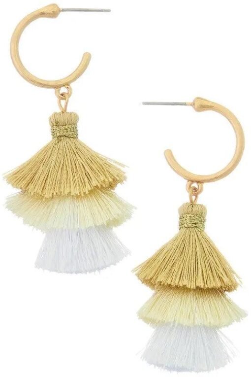 Color Me Pretty Pom Earrings Jewelry – Image 5