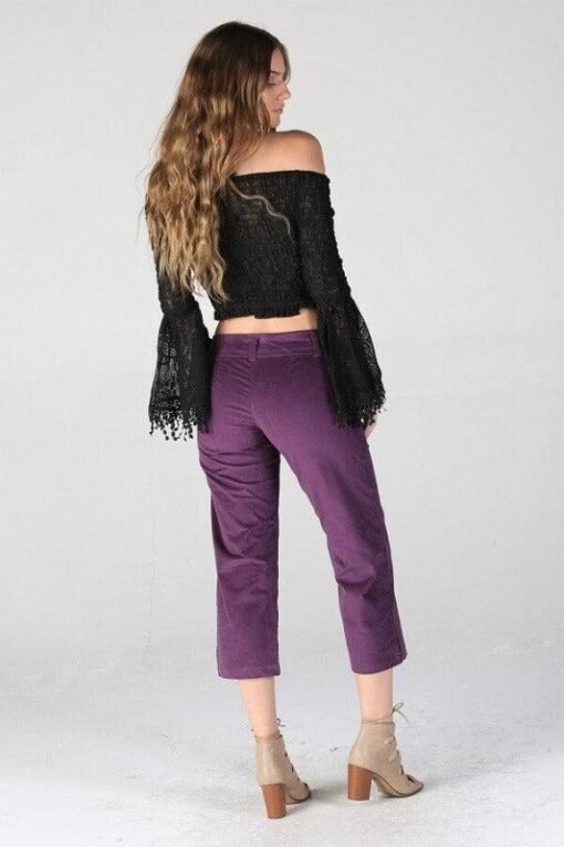 Corduroy Capris Pants | Women's Capris – Image 3