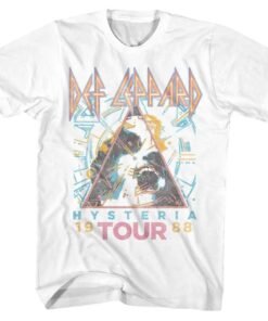 Def Leppard 1988 Hysteria Tour Band Tee