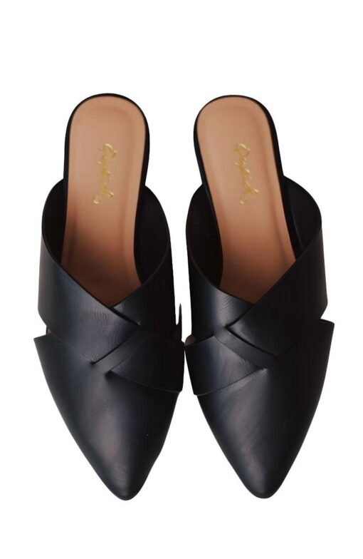 Womens Mules - Flat Sandals - High Quality Womens Flat Shoes – Image 3