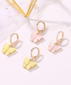 Delicate Butterfly Earrings Jewelry