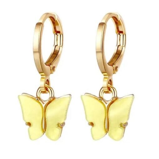 Delicate Butterfly Earrings Jewelry – Image 4