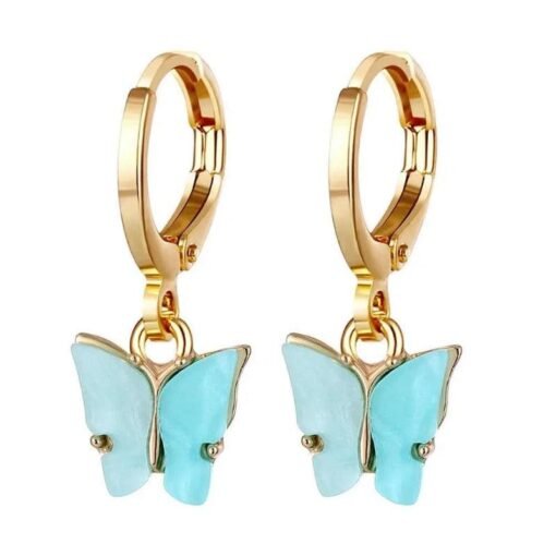 Delicate Butterfly Earrings Jewelry – Image 5