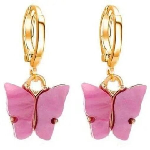 Delicate Butterfly Earrings Jewelry – Image 6
