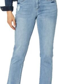 Democracy "Ab" solution High Rise Slim Straight Luxe