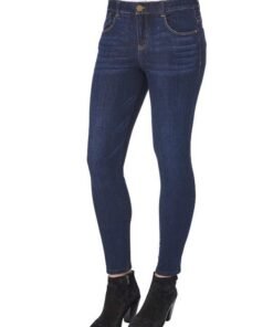 Democracy Luxe High Rise "Ab" Solution® Ankle Length Skinny Jeans