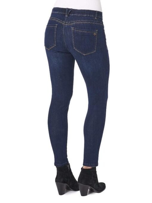 Democracy Luxe High Rise "Ab" Solution® Ankle Length Skinny Jeans – Image 3