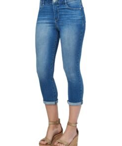 Democracy Modern "Ab"solution High Rise Crop Luxe Jeans