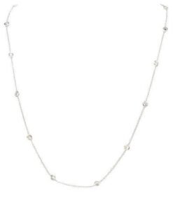 Diamond By the Yard Chain Necklace Jewelry