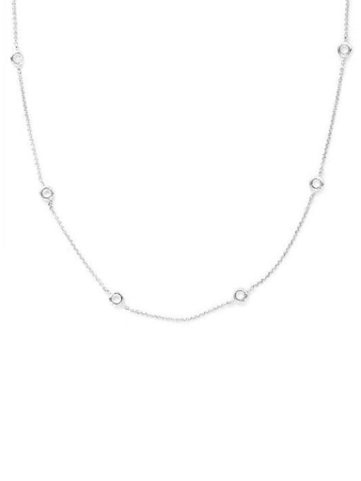 Diamond By the Yard Chain Necklace Jewelry – Image 3