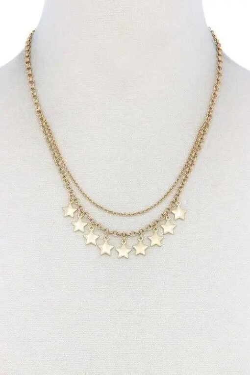 Star Charm Dangle Necklace Jewelry – Image 3