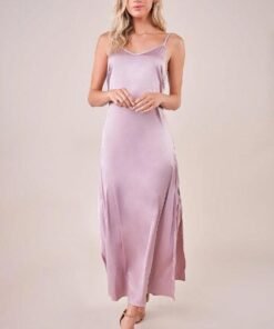 Dreaming Satin Maxi Slip Dress Dresses