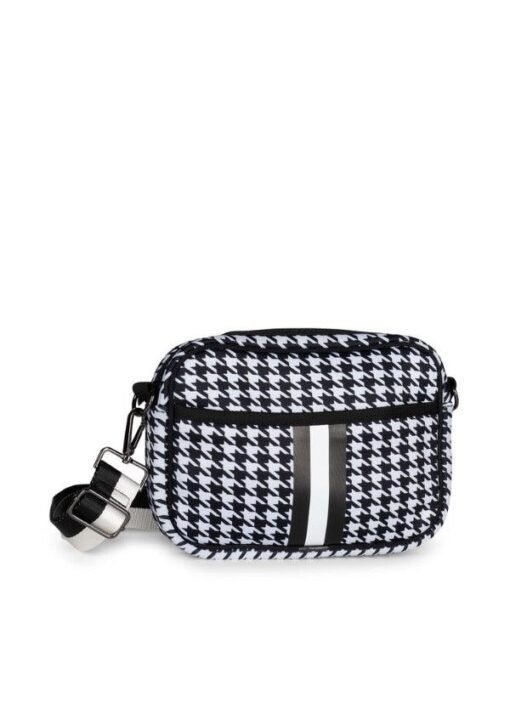 Drew Royal Neoprene Crossbody | Haute Shore | Houndstooth Print – Image 3