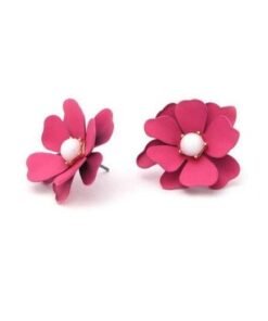 Flower Blossom Stud Earrings Jewelry