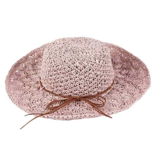 Foldable Raffia Straw Hat – Image 3