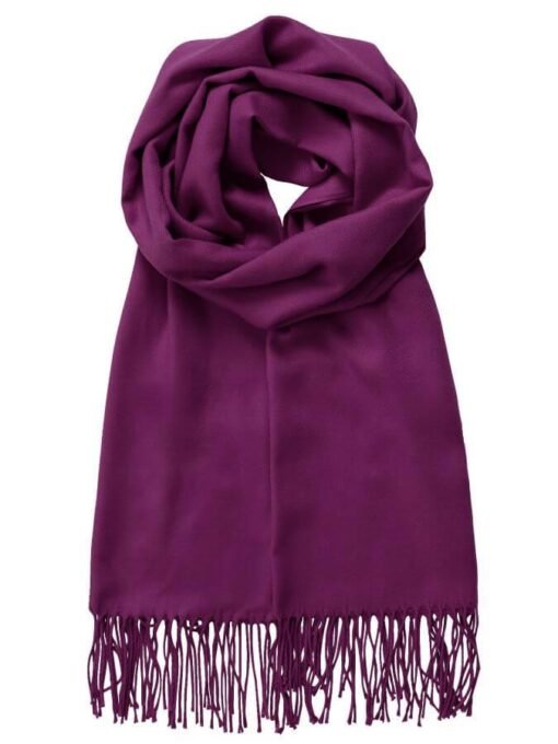 Pashmina Fringe Shawl-Scarf | Women's Shawl – Image 4
