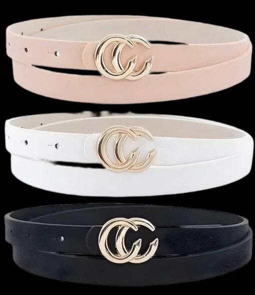 Gold Detailed Belt Women's Belts – Image 3