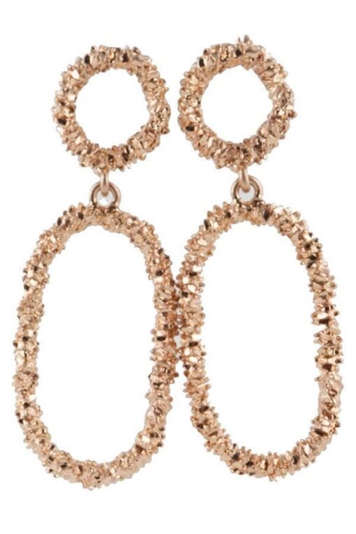 Ring Ring Oval Drop Earrings Jewelry – Image 5