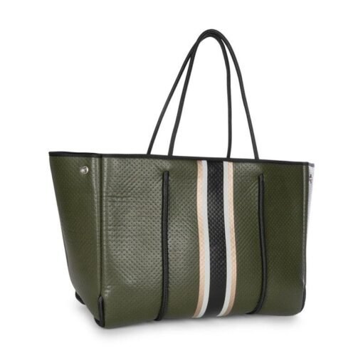 Haute Shore Greyson Tote Envy | Camo Neoprene Handbags – Image 3