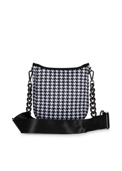 Jeri Royal Crossbody | Haute Shore Bags Near Me | Houndstooth – Image 4