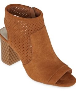 High Hopes Peep-Toe Bootie Shoes