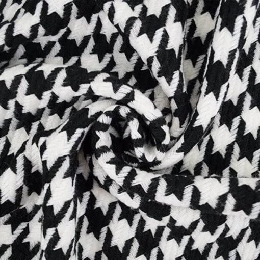Houndstooth Wrap Poncho Cape | Mature Women's Outerwear – Image 5