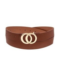 Infinity Circle Buckle Fashion Belt